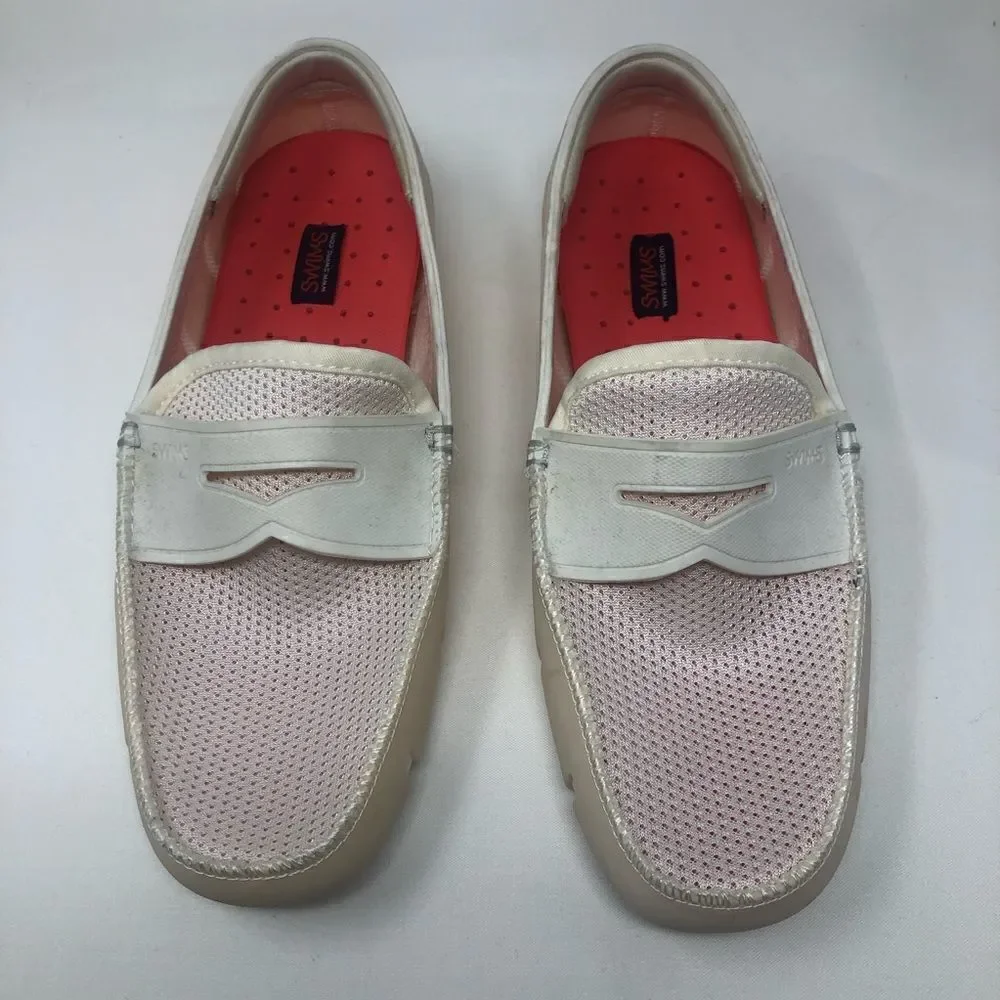 Swims White Penny Loafers Men’s Size 8